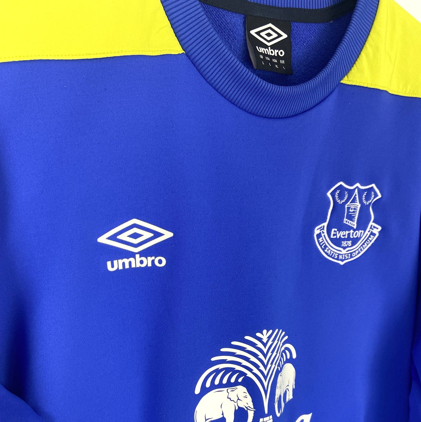 2017 2018 Everton Umbro Training Football Top Men's Large