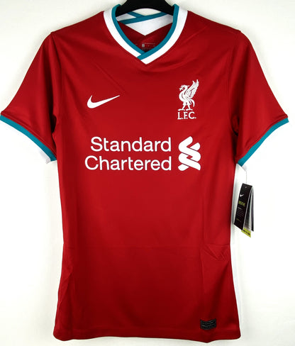 BNWT 2020 2021 Liverpool Nike Home Football Shirt M.SALAH 11 Men's Small