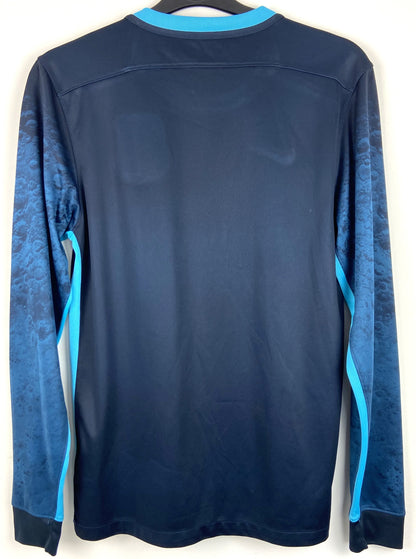 2015 2016 Manchester City Nike Away Long-sleeved Football Shirt Men's Small