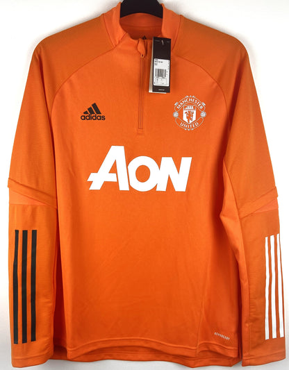 BNWT 2020 2021 Manchester United Adidas Training Football Top Men's Large