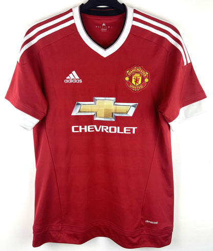 2015 2016 Manchester United Adidas Home Football Shirt Men's Sizes