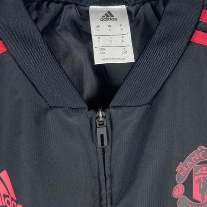 2018 2019 Manchester United Adidas Football Jacket Men's Large