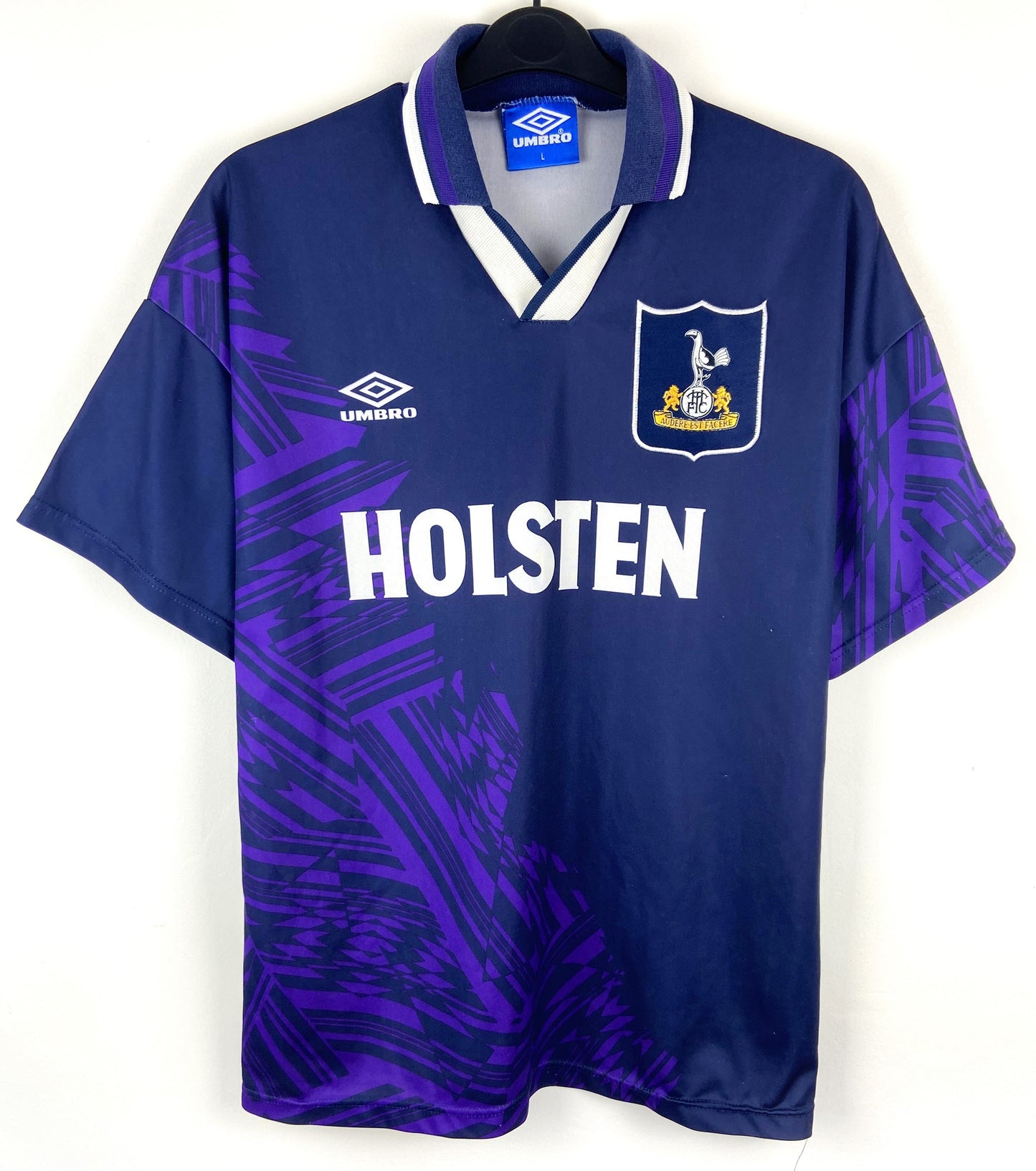 1994 1995 Tottenham Hotspur Umbro Away Football Shirt Men's Large