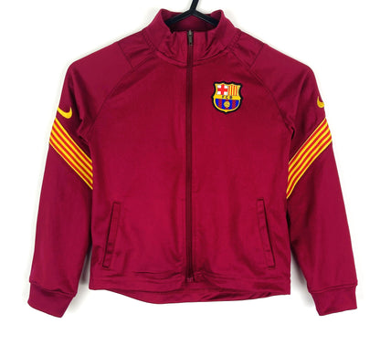 2020 2021 Barcelona Nike Football Jacket Kids 4-5 Years