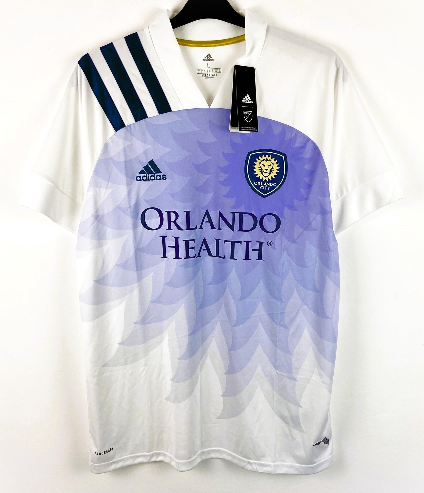 BNWT 2020 2021 Orlando City FC Adidas Away Shirt Men's Sizes