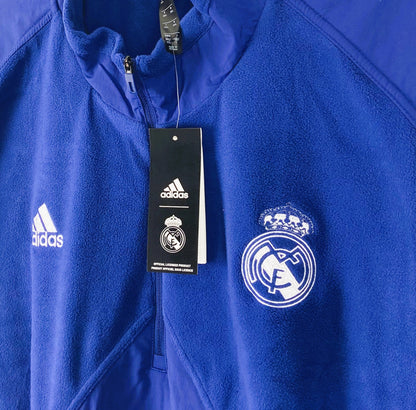 BNWT 2020 2021 Real Madrid Adidas Warm Travel Fleece Men's 3XL