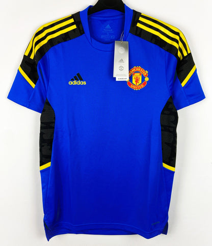 BNWT 2021 2022 Manchester United Adidas Training Football Shirt Men's Small