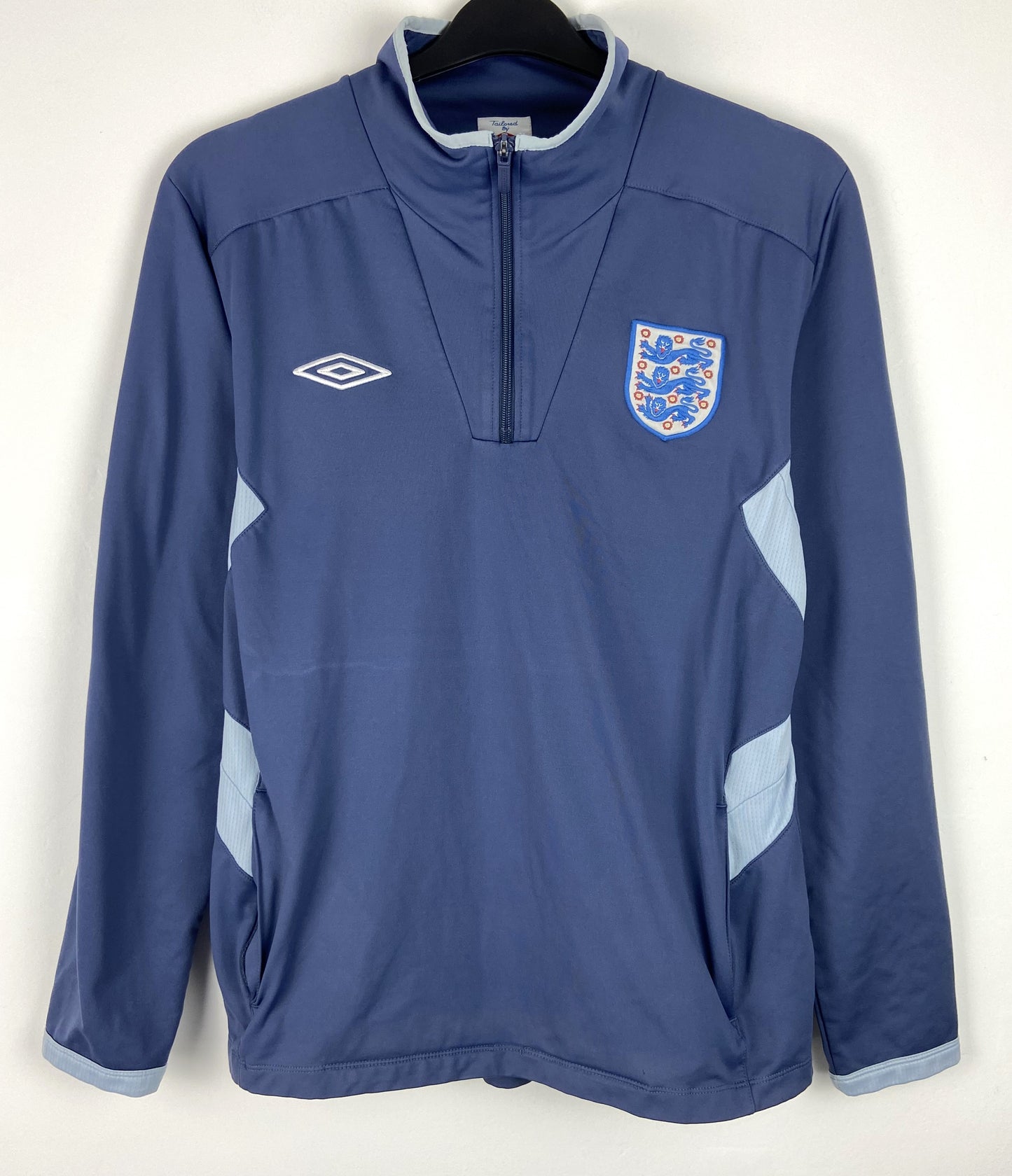 2012 2013 England Umbro 1/4 Zip Football Training Top Men's Large