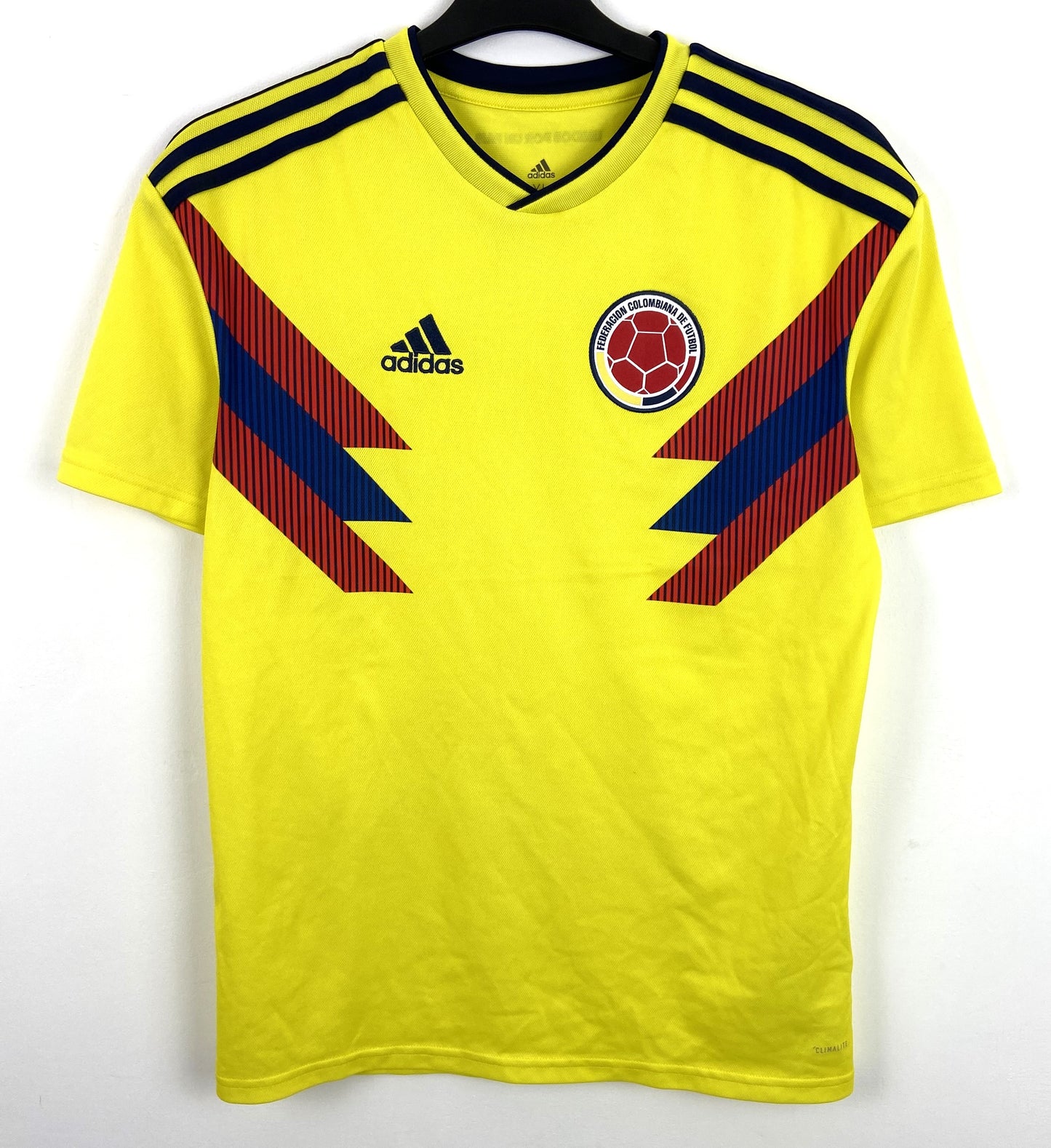 2018 2019 Colombia Adidas Home Football Shirt Kids 15-16 Years