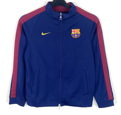 2014 2015 Barcelona Nike Football Track Jacket Kids 12-13 Years