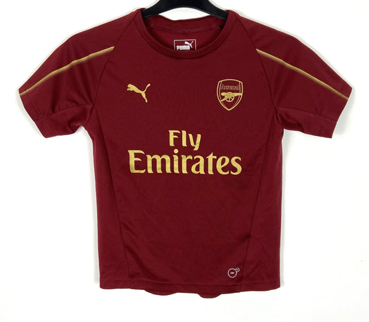 2018 2019 Arsenal Puma Training Football Shirt Kids 9-10 Years