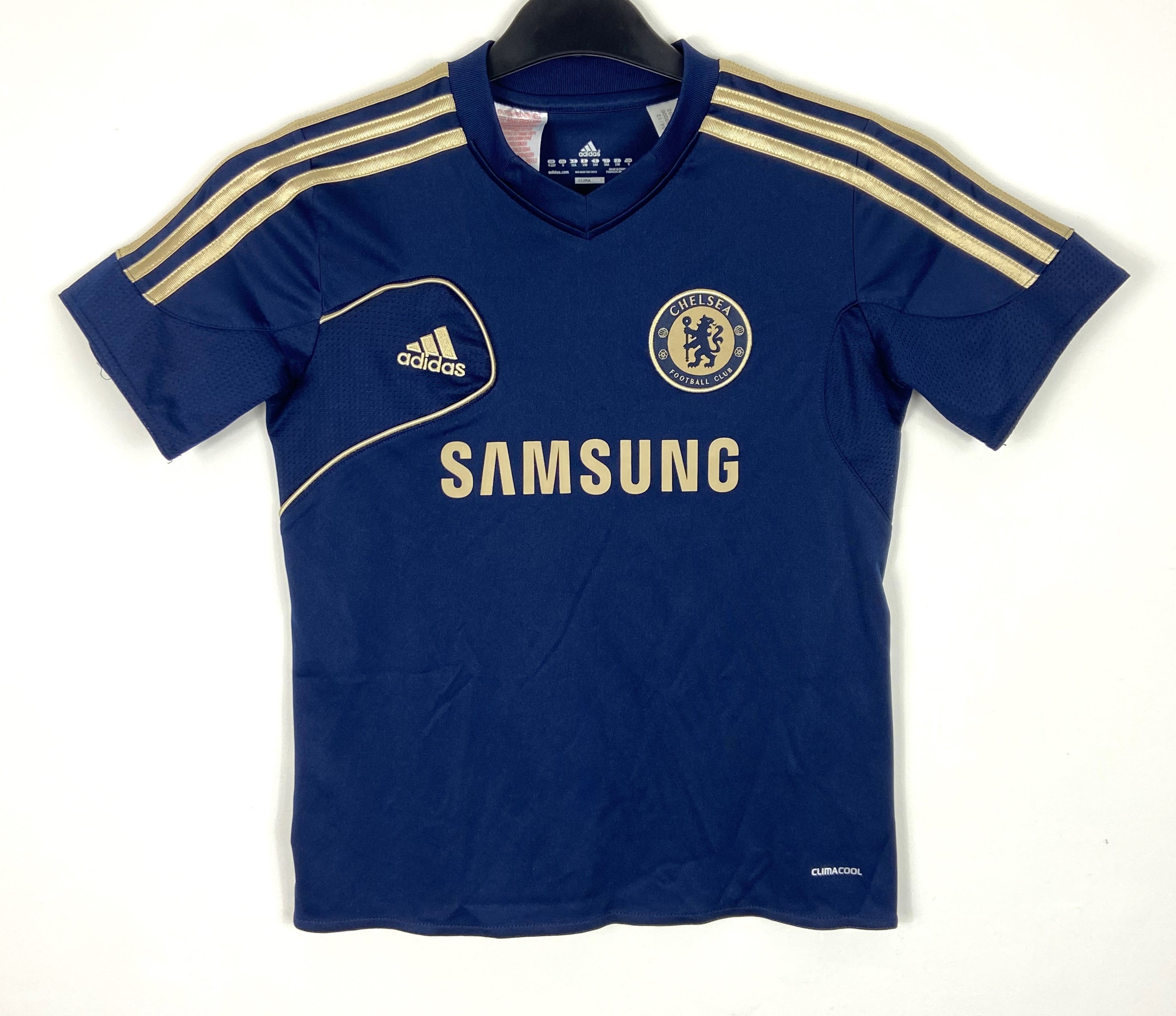 2012 2013 Chelsea Adidas Training Football Shirt Kids 9 10 Years UK Football Shirts LTD