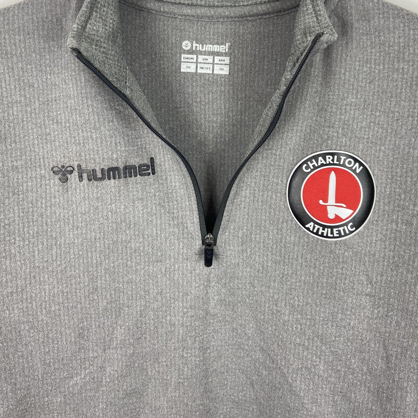 2017-19 Charlton Hummel Football Track Jacket Kids 12-13 Years