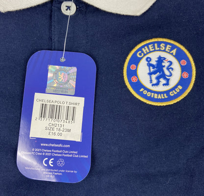 BNWT Chelsea Football Polo Shirt Kids 18-24 Months