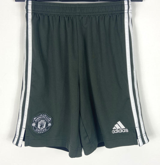 2020 2021 Manchester United Adidas Away Football Shorts Kids 13-14 Years