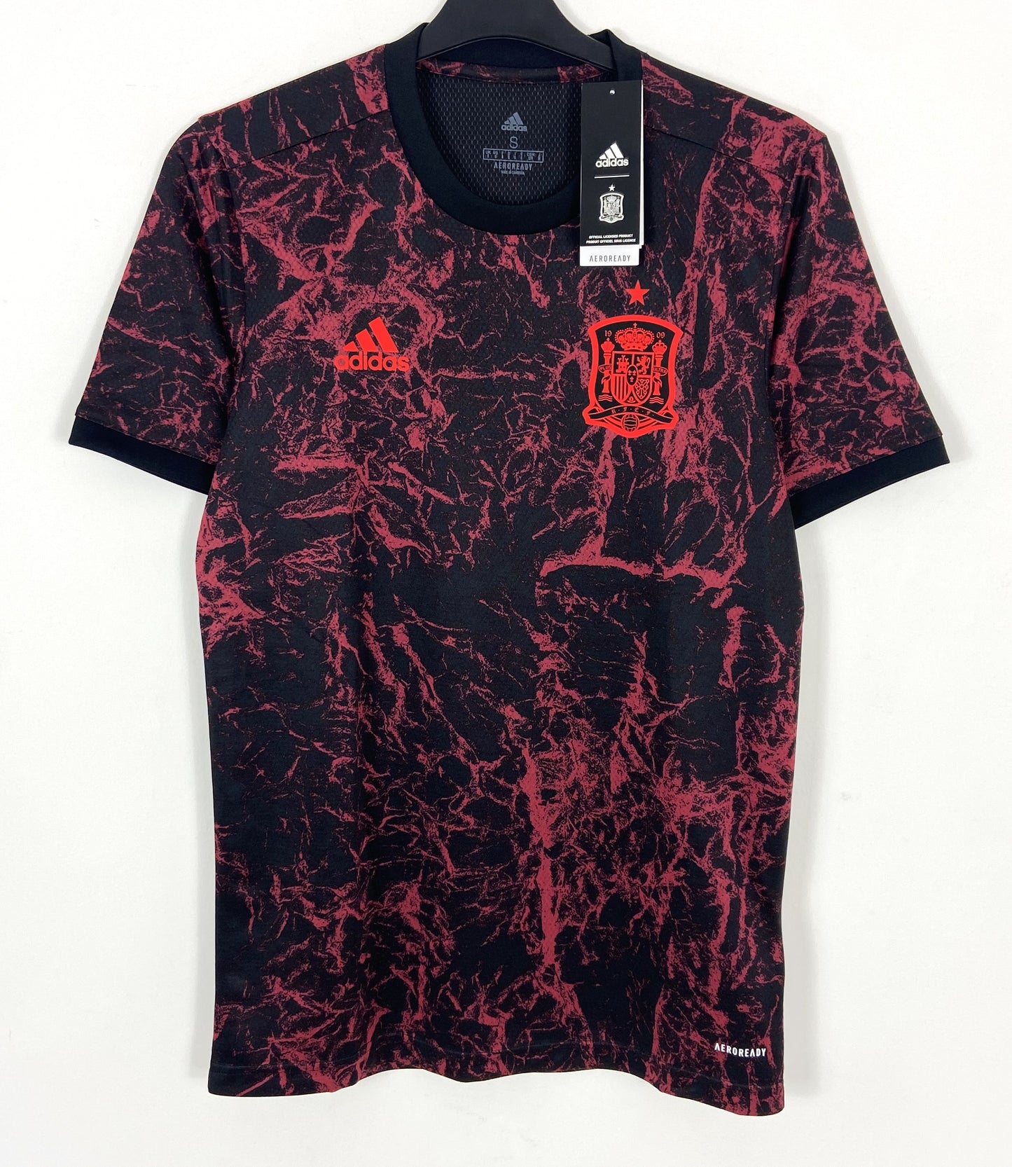 BNWT 2020 2021 Spain Adidas Pre-Match Football Shirt Men's Sizes