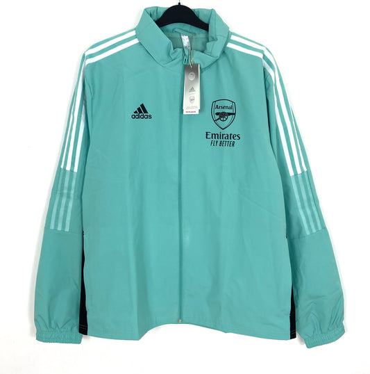 BNWT 2021 2022 Arsenal Adidas Away Presentation Football Jacket Men's Sizes